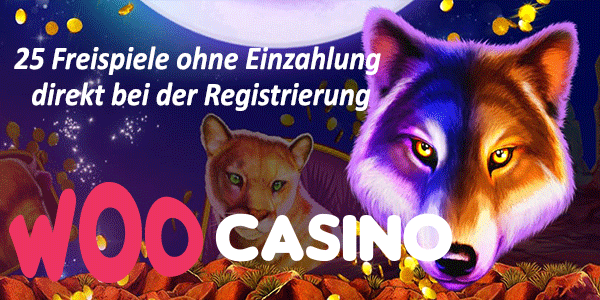 Bonus ohne Einzahlung Woocasino